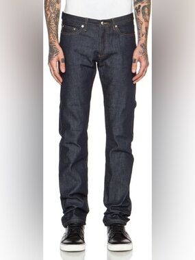 A.P.C. New Cure “Jean Très Étroite” Men’s Slim Raw Denim Dark Indigo Size 29
